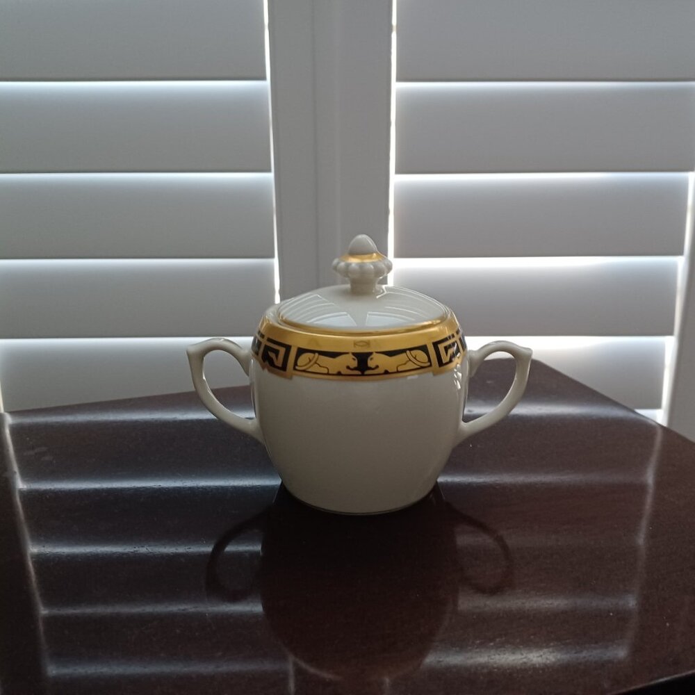 Cartier La Maison De L'Art Deco sugar bowl